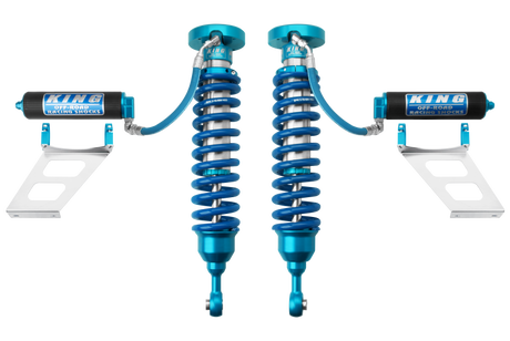 King Shocks 2007+ Toyota Tundra 2.5 Dia Front Coilover w/Remote Reservoir (Pair) King Shocks Coilovers  AXOPROS