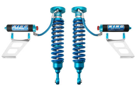 King Shocks 2007+ Toyota Tundra 2.5 Dia Front Coilover w/Remote Reservoir w/Adjuster (Pair) King Shocks Coilovers  AXOPROS