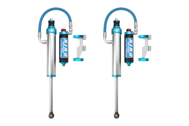 King Shocks 2007+ Toyota Tundra Rear 2.5 Dia Remote Reservoir Shock w/Adjuster (Pair) King Shocks Shocks and Struts  AXOPROS