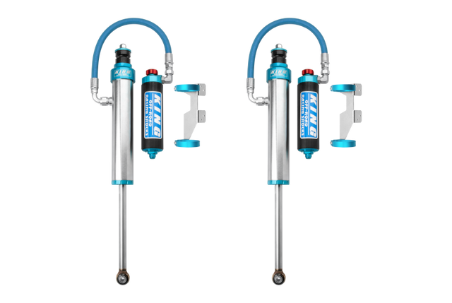 King Shocks 2007+ Toyota Tundra Rear 2.5 Dia Remote Reservoir Shock w/Adjuster (Pair) King Shocks Shocks and Struts  AXOPROS