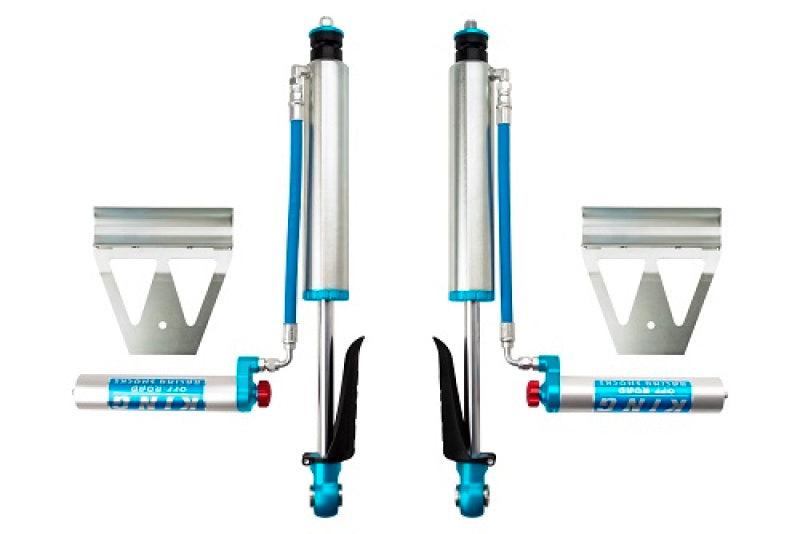 King Shocks 2008+ Toyota Land Cruiser 200 Rear 2.5 Dia Remote Res Shock w/Adjuster (Pair) King Shocks Shocks and Struts  AXOPROS