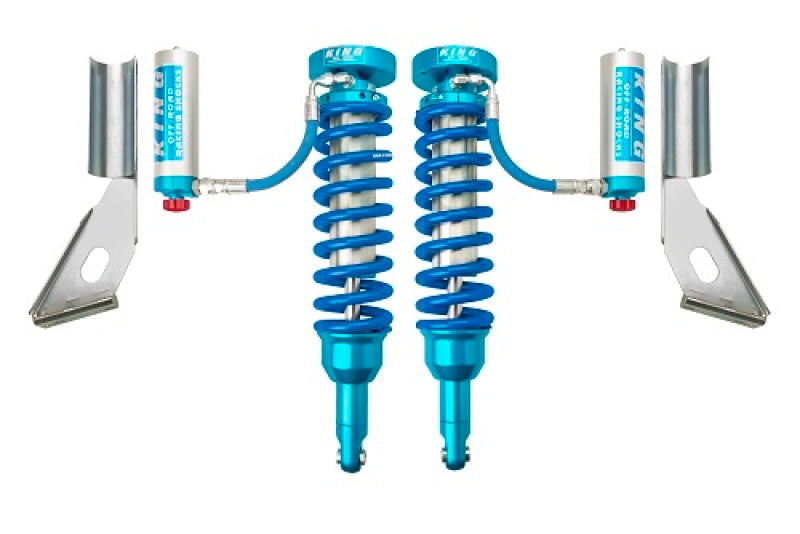 King Shocks 2010+ Toyota FJ Front 2.5 Dia Coilover Remote Reservoir Shock w/Adjuster (Pair) King Shocks Coilovers  AXOPROS
