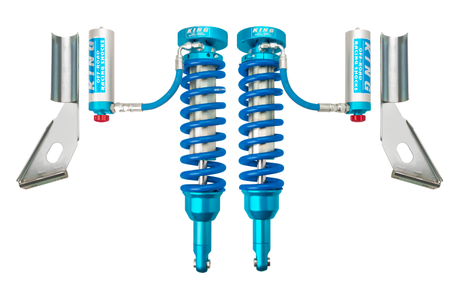 King Shocks 2010+ Toyota FJ Front 2.5 Dia Coilover Remote Reservoir Shock w/Adjuster (Pair) King Shocks Coilovers  AXOPROS