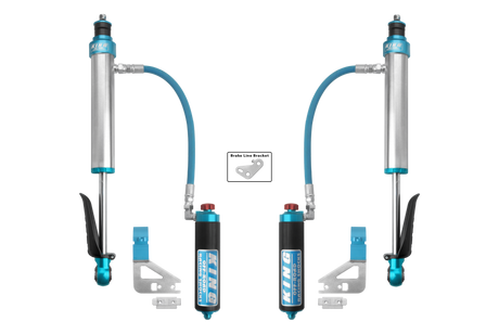 King Shocks 2022+ Toyota Tundra Rear 2.5 Dia Remote Reservoir Coilover & Adjuster (Pair) King Shocks Coilovers  AXOPROS