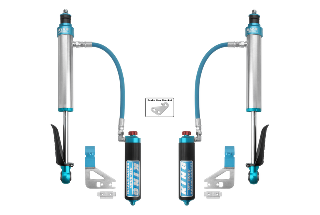 King Shocks 2022+ Toyota Tundra Rear 2.5 Dia Remote Reservoir Coilover & Adjuster (Pair) King Shocks Coilovers  AXOPROS