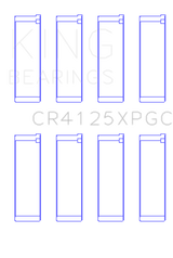 King Subaru EJ20/EJ22/EJ25 (Suites 52mm Journal Size) Tri-Metal Coated Rod Bearing Set - Size STD King Engine Bearings Bearings  AXOPROS