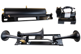 Kleinn 23-24 Ford F-250/ F-350/ F-450 Onboard Air System w/ Model 730 Horns Kleinn Air Horns Horns  AXOPROS