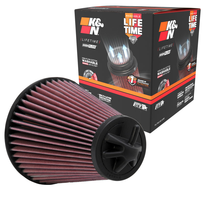 K&N 00 Honda S2000 2.0L-L4 Drop In Air Filter K&N Engineering Air Filters - Drop In  AXOPROS