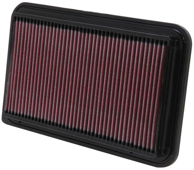 K&N 01-06 Toyota Camry / 04-10 Sienna / 01-09 Highlander / 03-06 Lexus RX330 Drop In Air Filter K&N Engineering Air Filters - Drop In  AXOPROS