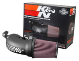 K&N 01-17 Harley Davidson Softail / Dyna FI Performance Air Intake System K&N Engineering Cold Air Intakes  AXOPROS