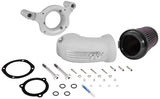 K&N 01-17 Harley Davidson Softail / Dyna FI Performance Air Intake System Silver K&N Engineering Cold Air Intakes  AXOPROS