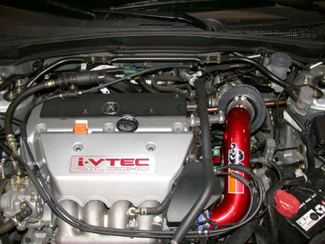 K&N 02 Honda Civic Si Red Typhoon Short Ram Intake K&N Engineering Cold Air Intakes  AXOPROS