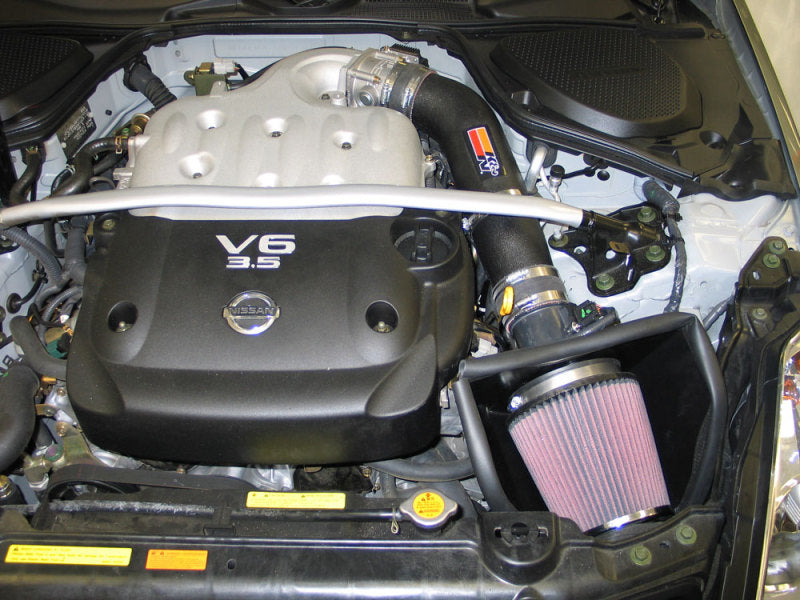 K&N 03-05 Nissan 350z V6-3.5L Performance Intake Kit K&N Engineering Cold Air Intakes  AXOPROS