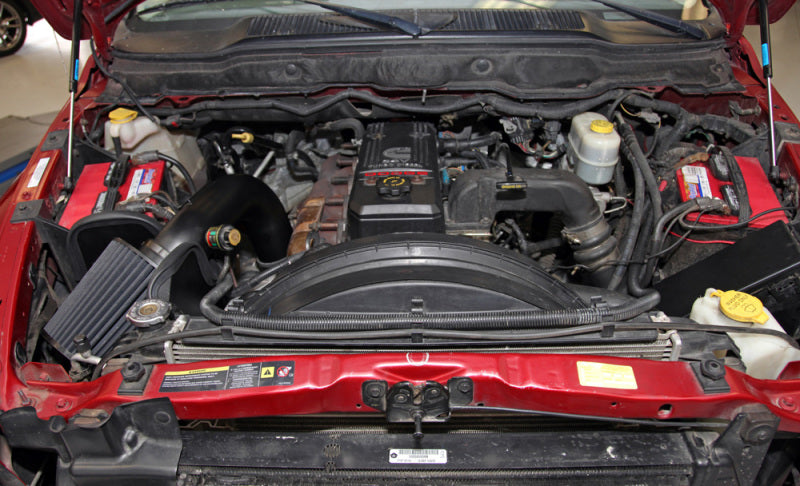 K&N 03-07 Dodge Ram Pickup 2500/3500 5.9L DSL Black Performance Intake Kit K&N Engineering Cold Air Intakes  AXOPROS