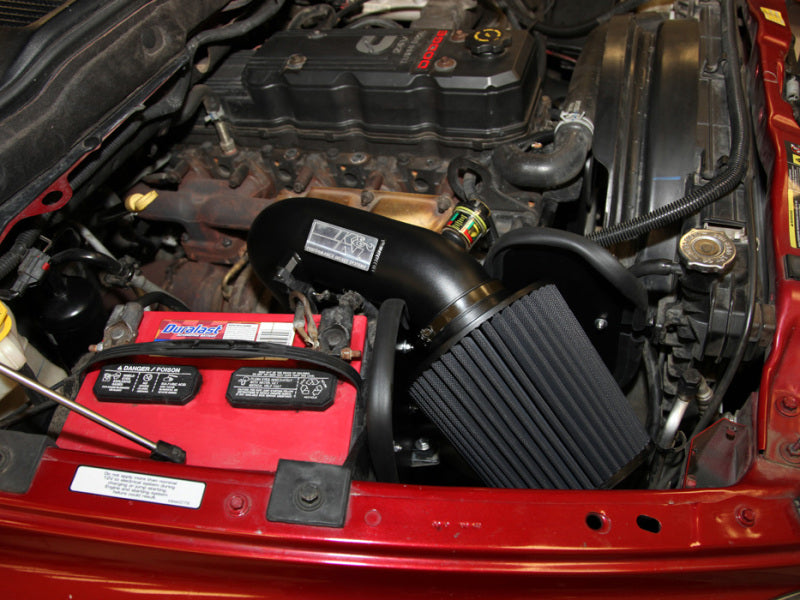 K&N 03-07 Dodge Ram Pickup 2500/3500 5.9L DSL Black Performance Intake Kit K&N Engineering Cold Air Intakes  AXOPROS