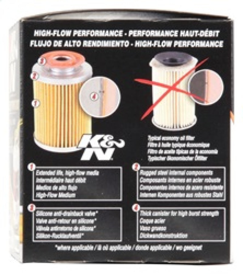 K&N 03-07 Mitsubishi Lancer Wrench-Off Oil Filer K&N Engineering Oil Filters  AXOPROS