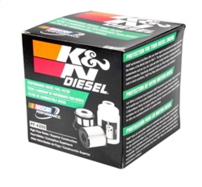 K&N 03-09 Dodge Ram 5.9L L6 Diesel 3.375in OD x 3.969in L Fuel FIlter K&N Engineering Fuel Filters  AXOPROS
