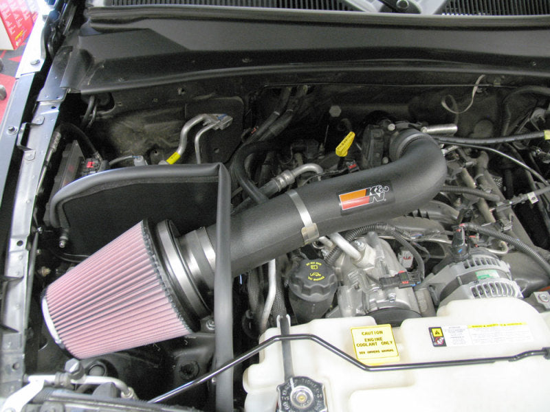 K&N 04-07 Jeep Liberty V6-3.7L Performance Intake Kit K&N Engineering Cold Air Intakes  AXOPROS