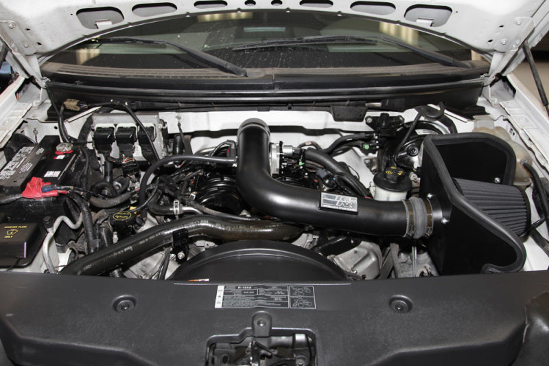 K&N 04-08 Ford F150 V8-5.4L/04-07 Ford Lobo 5.4L V8 Blackhawk Perf Intake Kit K&N Engineering Cold Air Intakes  AXOPROS