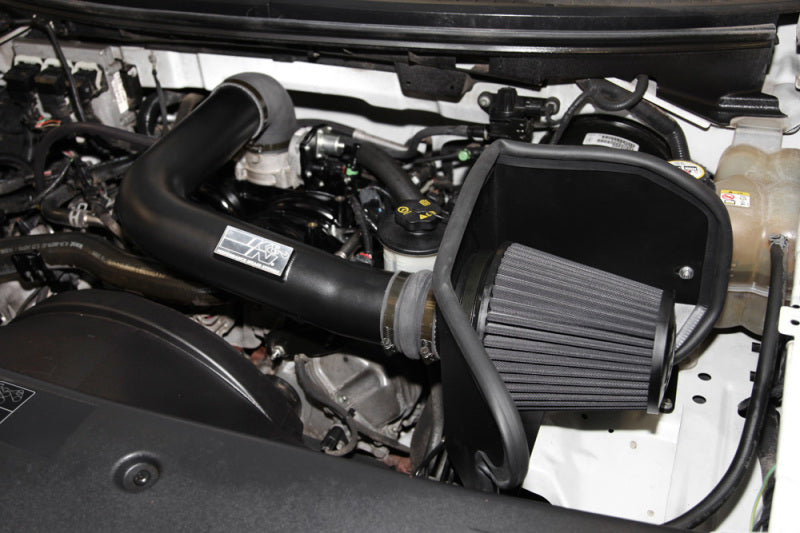 K&N 04-08 Ford F150 V8-5.4L/04-07 Ford Lobo 5.4L V8 Blackhawk Perf Intake Kit K&N Engineering Cold Air Intakes  AXOPROS