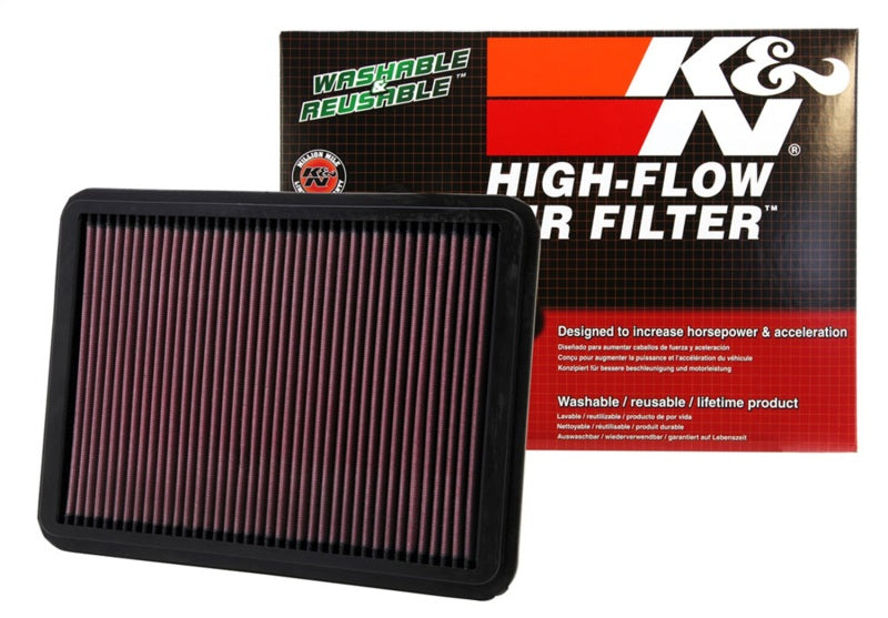 K&N 04-09 Lexus GX470 4.7L / 02-08 Toyota 4Runner / 01-07 Sequoia / 00-06 Tundra Drop In Air Filter K&N Engineering Air Filters - Drop In  AXOPROS