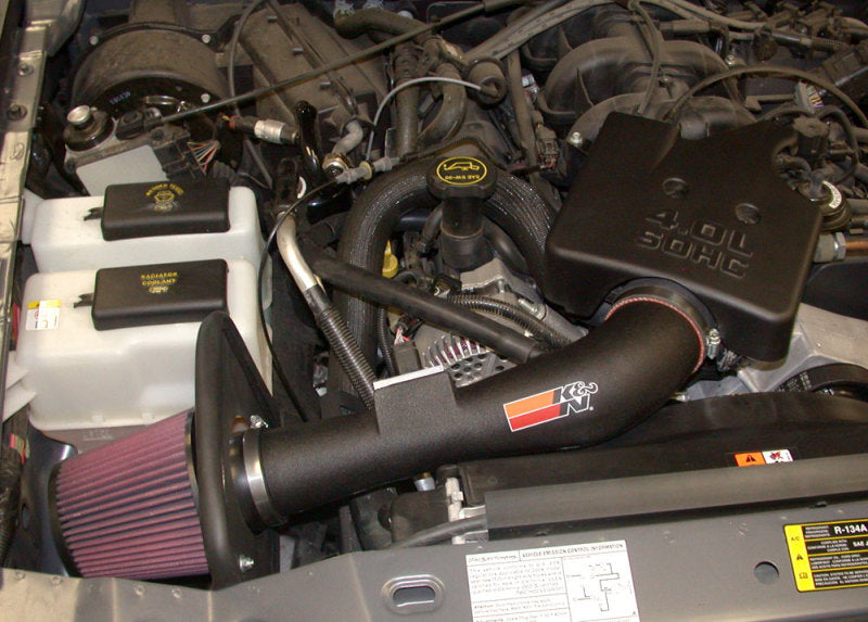 K&N 04 Ford Ranger / Mazda B4000 V6-4.0L Performance Intake Kit K&N Engineering Cold Air Intakes  AXOPROS