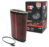 K&N 05-06 Porsche Boxster 2.7L-F6/3.2L-F6 Drop In Air Filter K&N Engineering Air Filters - Drop In  AXOPROS