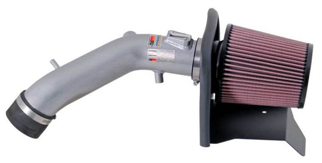 K&N 05-07 Honda Accord L4-2.4L Silver Typhoon Short Ram Intake K&N Engineering Cold Air Intakes  AXOPROS