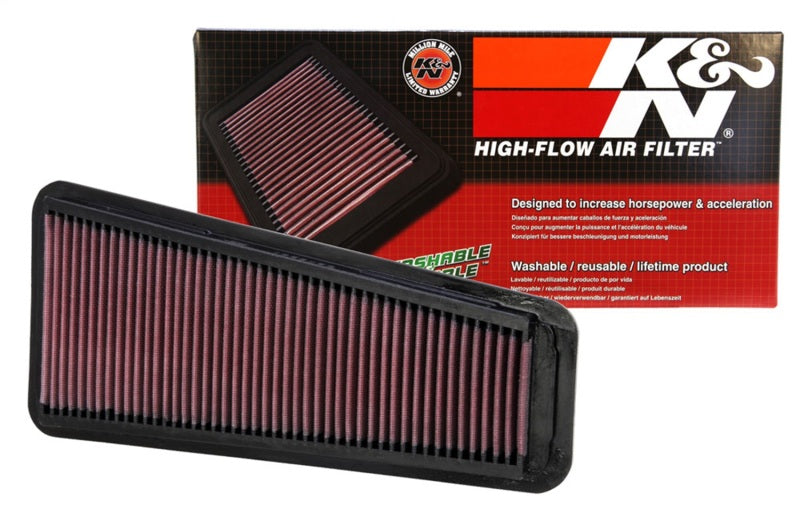 K&N 05-10 Toyota Tacoma/Tundra / 02-09 4Runner / 07-09 FJ Cruiser Drop In Air Filter K&N Engineering Air Filters - Drop In  AXOPROS