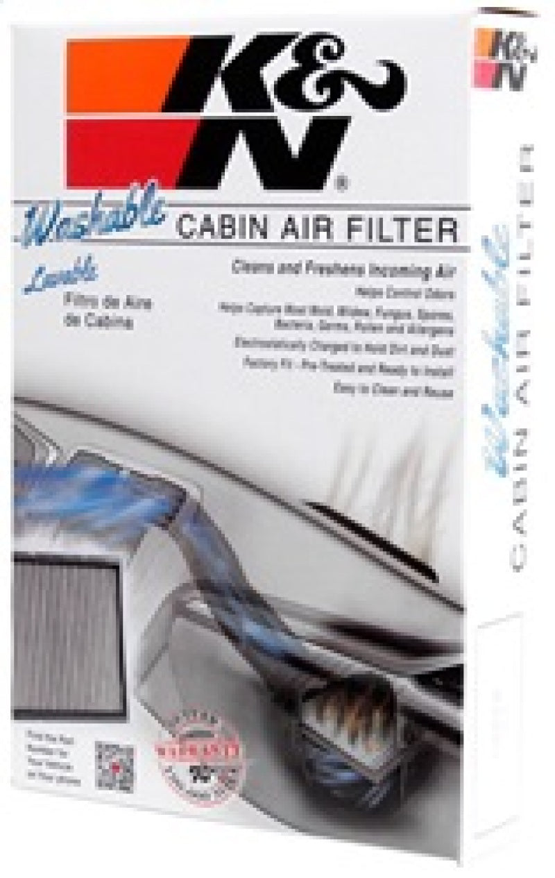 K&N 05-15 Nissan Frontier, Mid-size Pickups & SUVs Cabin Air Filter - 2 per Box K&N Engineering Cabin Air Filters  AXOPROS