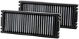 K&N 05-15 Nissan Frontier, Mid-size Pickups & SUVs Cabin Air Filter - 2 per Box K&N Engineering Cabin Air Filters  AXOPROS
