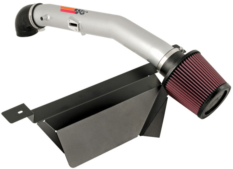 K&N 06-08 Pontiac Solstice / Saturn Sky L4-2.4L Silver Typhoon Short Ram Intake K&N Engineering Cold Air Intakes  AXOPROS