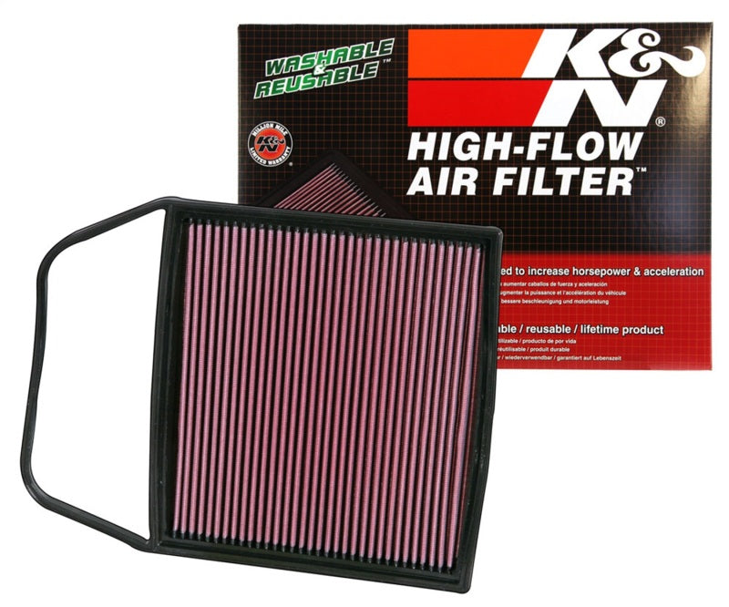 K&N 06-09 BMW 135/335/535 Drop In Air Filter K&N Engineering Air Filters - Drop In  AXOPROS