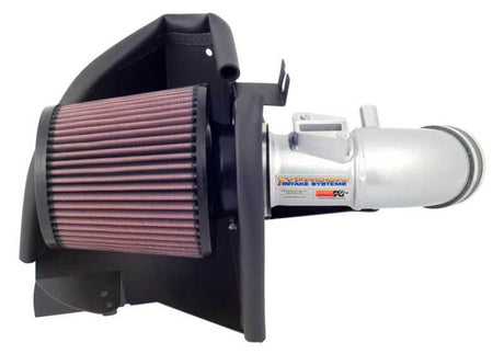 K&N 06-09 Civic 1.8L Silver Typhoon Short Ram Intake K&N Engineering Cold Air Intakes  AXOPROS