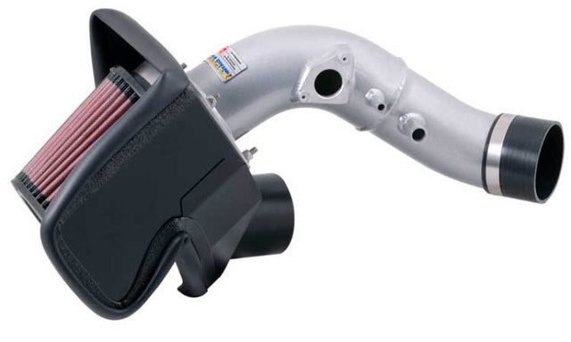 K&N 06-09 Civic Si Silver Typhoon Short Ram Intake K&N Engineering Cold Air Intakes  AXOPROS