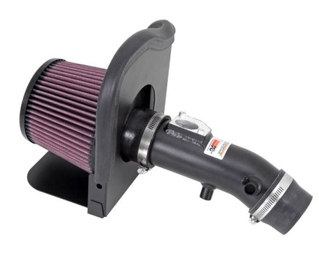 K&N 06-10 Toyota Yaris L4-1.5L Flat Black Typhoon Short Ram Intake K&N Engineering Cold Air Intakes  AXOPROS
