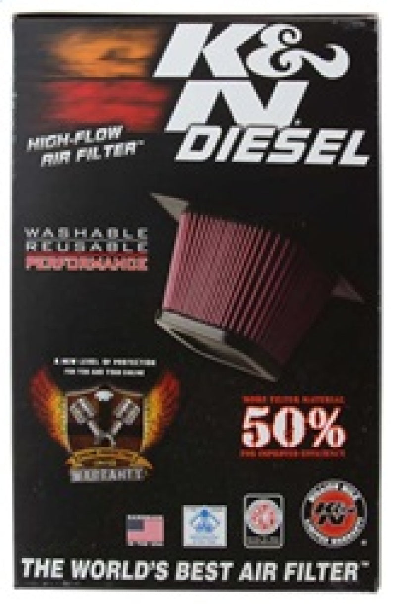 K&N 06 Chevrolet Duramax 6.6L-V8 DSL Drop In Air Filter K&N Engineering Air Filters - Drop In  AXOPROS