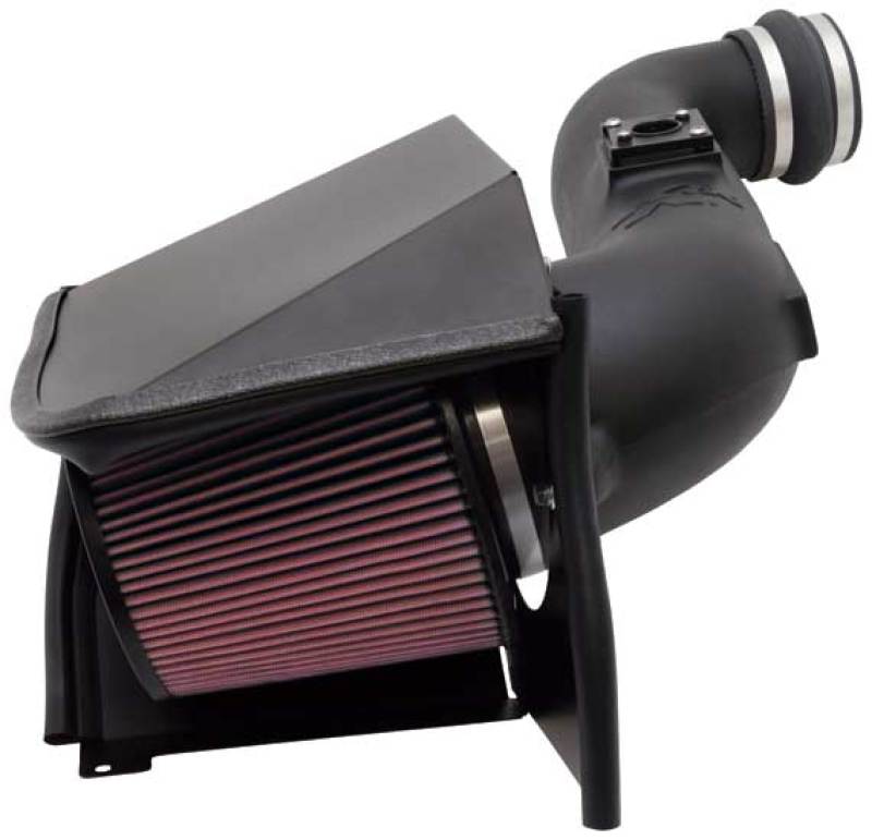 K&N 06 Chevy Silverado/GMC Sierra 2500HD/3500 V8-6.6L Performance Intake Kit K&N Engineering Cold Air Intakes  AXOPROS