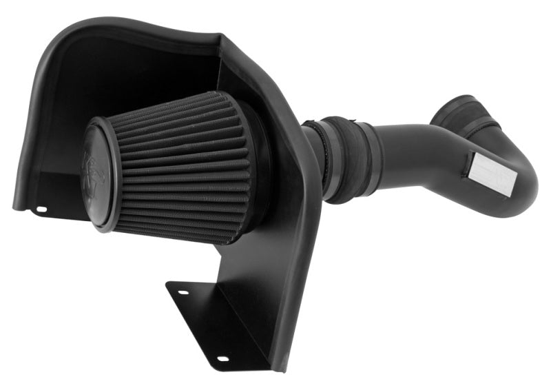 K&N 07-08 Chevy Silverado 1500 4.8L/5.3L V8 / 07-08 GMC Yukon 4.8L/5.3L V8 Black Perf Intake Kit K&N Engineering Cold Air Intakes  AXOPROS
