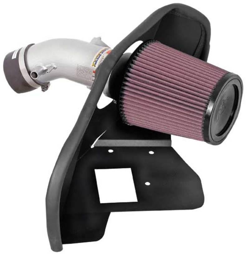 K&N 07-10 Toyota Camry V6-3.5L Silver Typhoon Short Ram Intake K&N Engineering Cold Air Intakes  AXOPROS