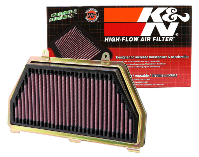 K&N 07-12 Honda CBR600RR Replacement Air Filter K&N Engineering Air Filters - Direct Fit  AXOPROS