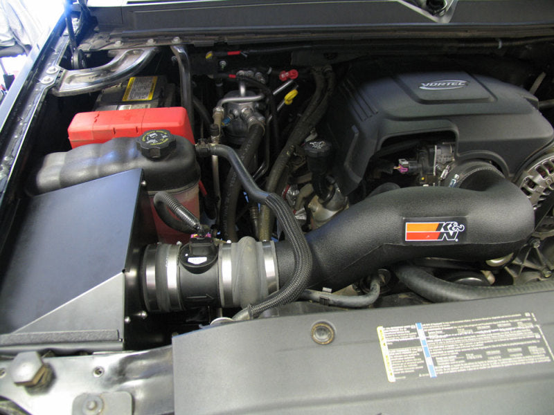 K&N 07 Chevy/GMC/Cadillac V8-4.8/5.3/6.0/6.2L Performance Intake Kit K&N Engineering Cold Air Intakes  AXOPROS
