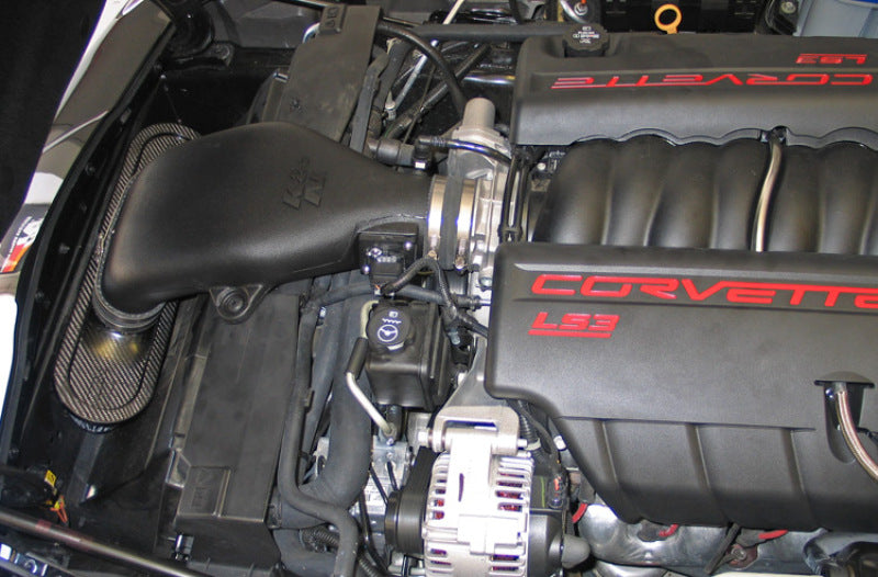 K&N 08-09 Chevy Corvette 6.2L V8 Aircharger Performance Intake K&N Engineering Cold Air Intakes  AXOPROS
