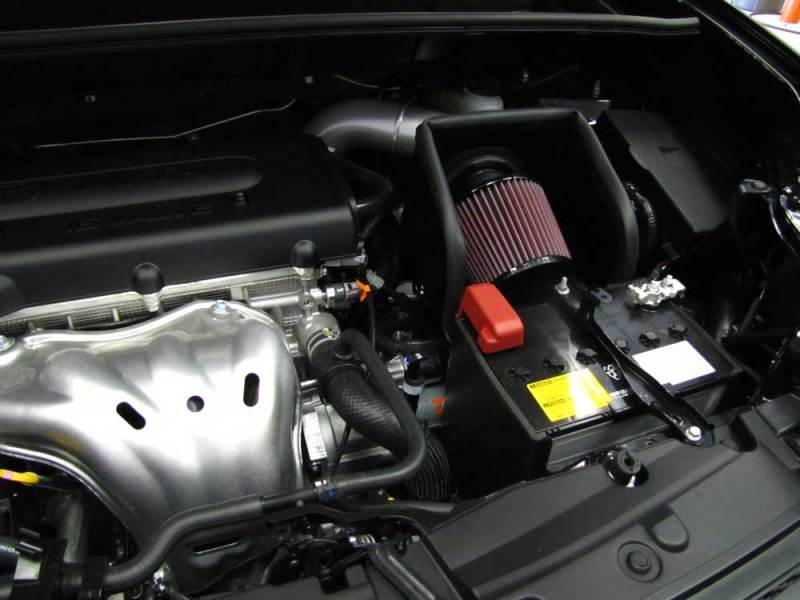 K&N 08-09 Scion xB Silver Typhoon Short Ram Intake K&N Engineering Cold Air Intakes  AXOPROS