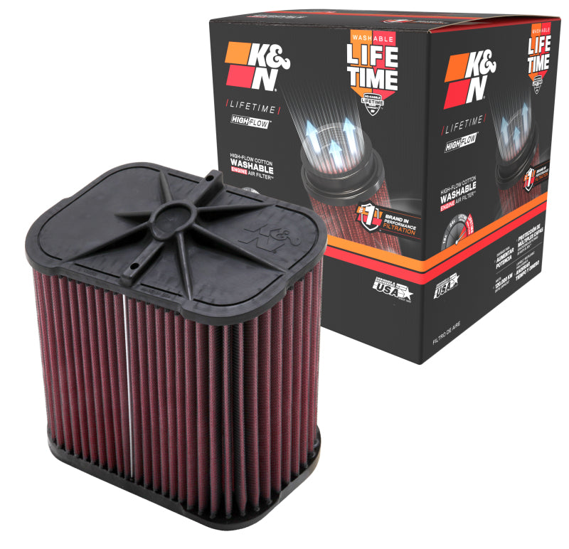K&N 08-11 BMW M3 4.0L V8 Drop In Air Filter K&N Engineering Air Filters - Drop In  AXOPROS