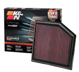 K&N 08-11 Lexus GS460 4.6L-V8 Drop In Air Filter K&N Engineering Air Filters - Drop In  AXOPROS