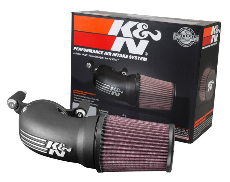 K&N 08-17 Harley Davidson Touring Models Performance Air Intake System K&N Engineering Cold Air Intakes  AXOPROS