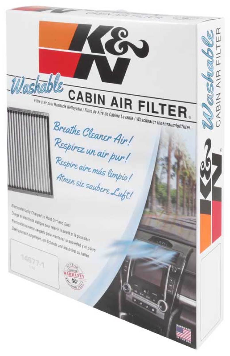 K&N 08-20 Dodge Grand Caravan 3.6L Cabin Air Filter K&N Engineering Cabin Air Filters  AXOPROS
