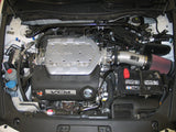 K&N 08 Honda Accord 3.5L-V6 Silver Typhoon Short Ram Intake K&N Engineering Cold Air Intakes  AXOPROS
