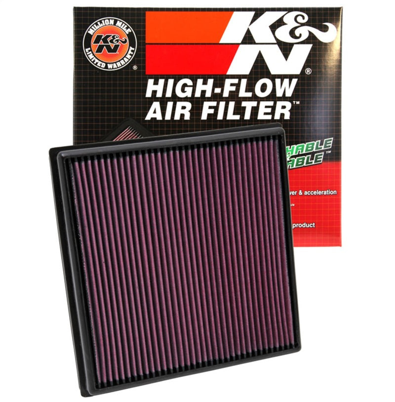 K&N 09-12 Chevrolet Cruze / 09-11 Opel Astra J / Vauxhall Astra MK6 Replacement Air Filter K&N Engineering Air Filters - Drop In  AXOPROS